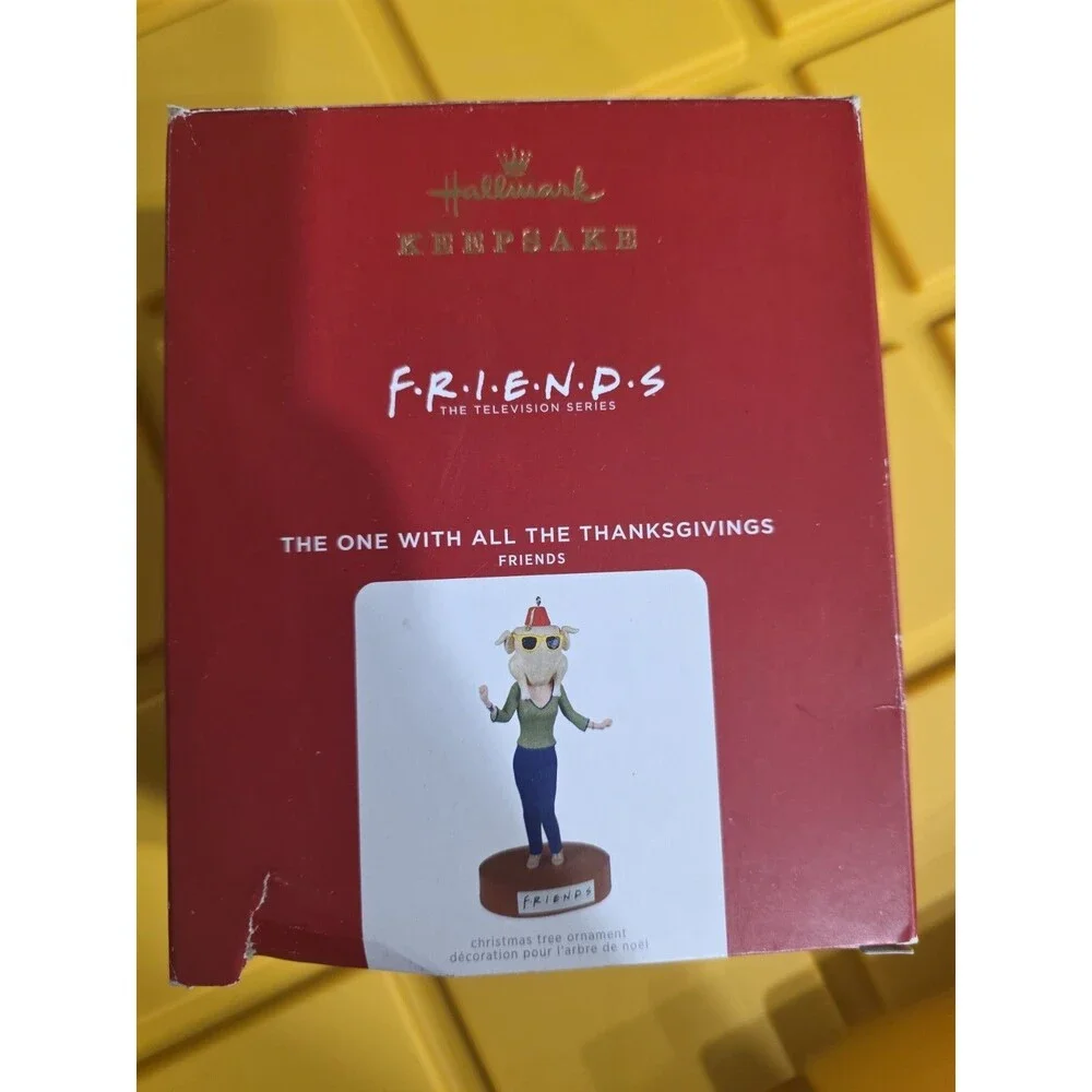 Hallmark 2021 Friends TV Show The One With All The Thanksgivings Turkey Ornament